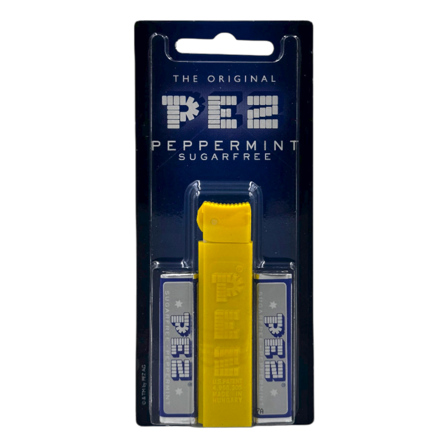 PEZ Spender Retro Gelb