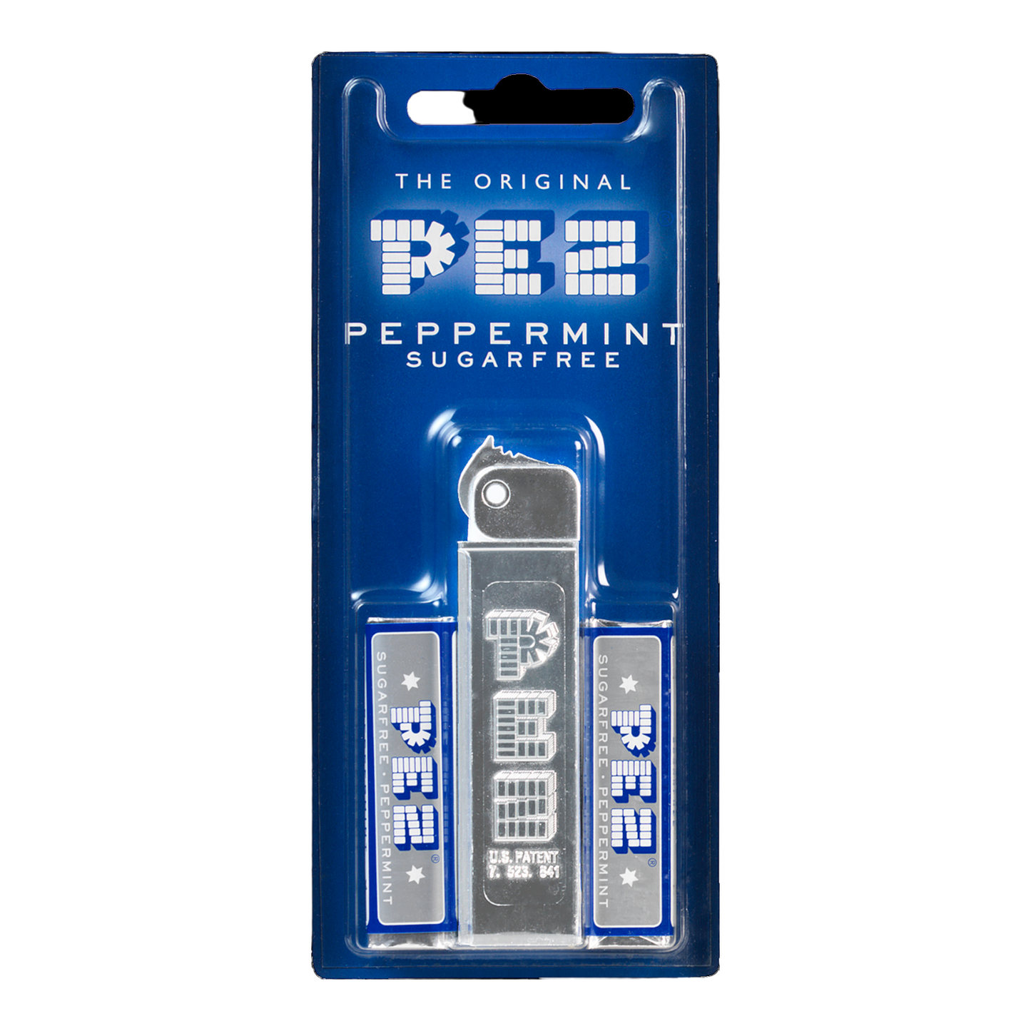 PEZ Spender Retro Silber