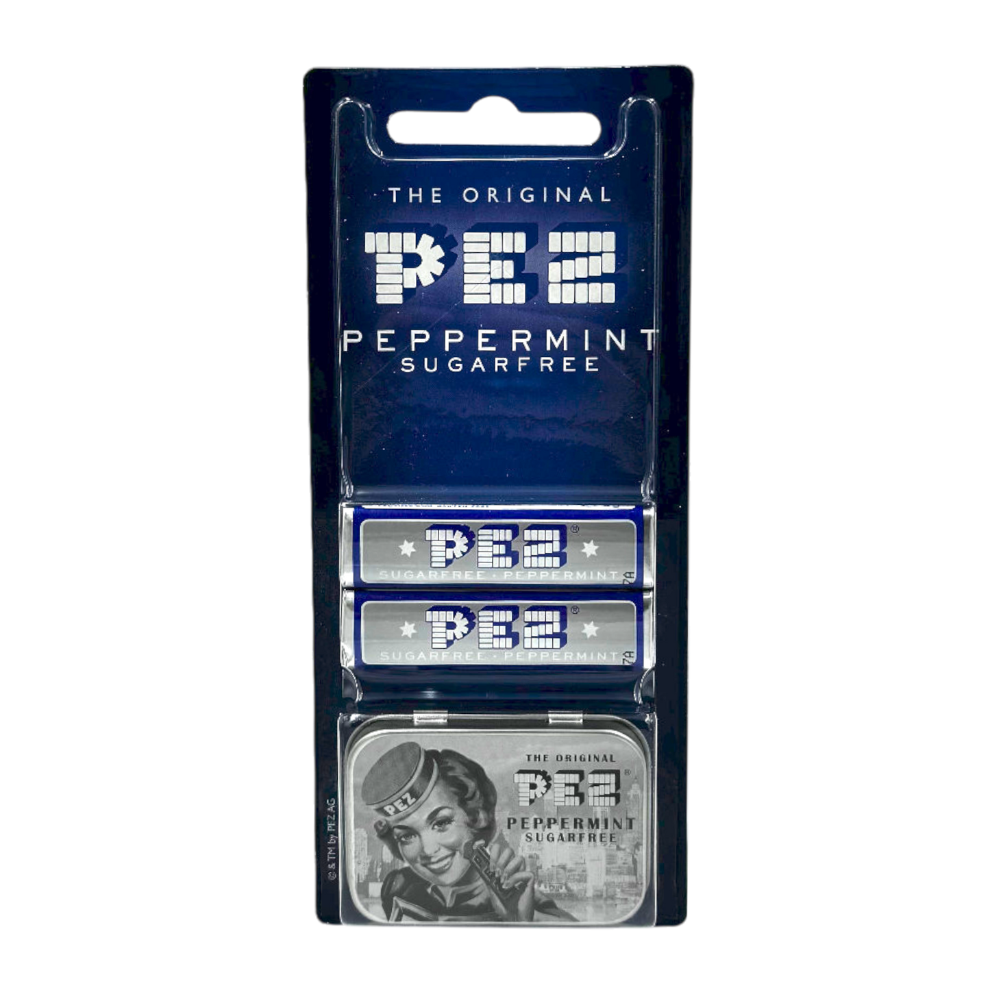 PEZ Nostalgiedose Black/White Lady