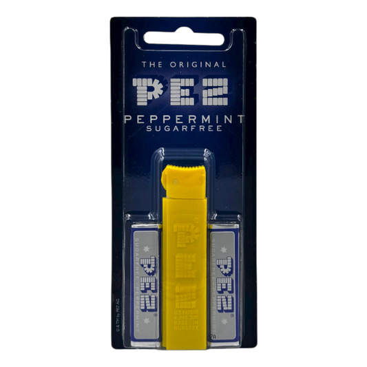 PEZ Spender Retro Gelb